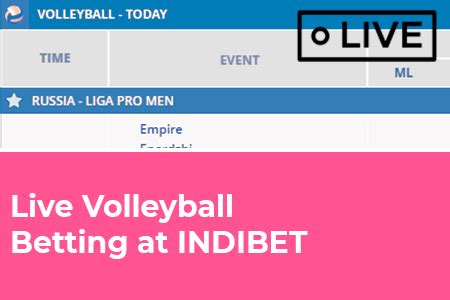 live volleyball betting.